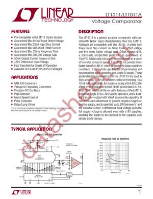 LT1011ACN8 datasheet  